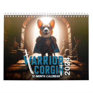 Calendario Warrior Corgis