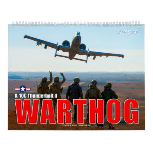 Calendario WARTHOG - Tornillo II de la línea A-10C