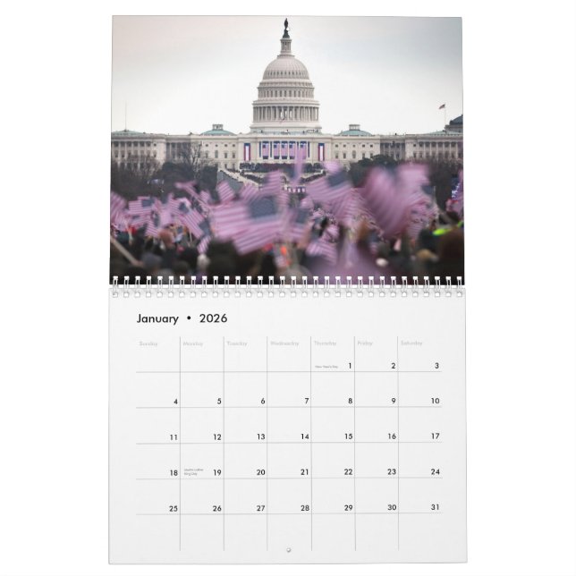 Calendario Washington D.C. Photography Calendar (Jan 2026)