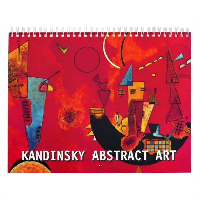 Calendario Wassily Kandinsky Abstract Art (Tapa)