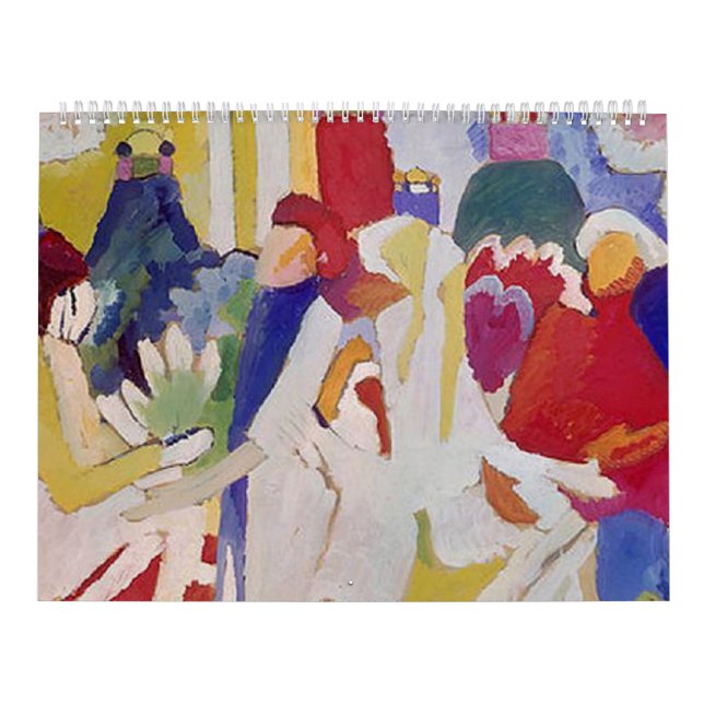 Calendario Wassily Kandinsky Oriental (Tapa)