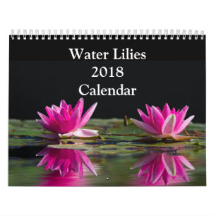 Calendario Water Lilies 2018