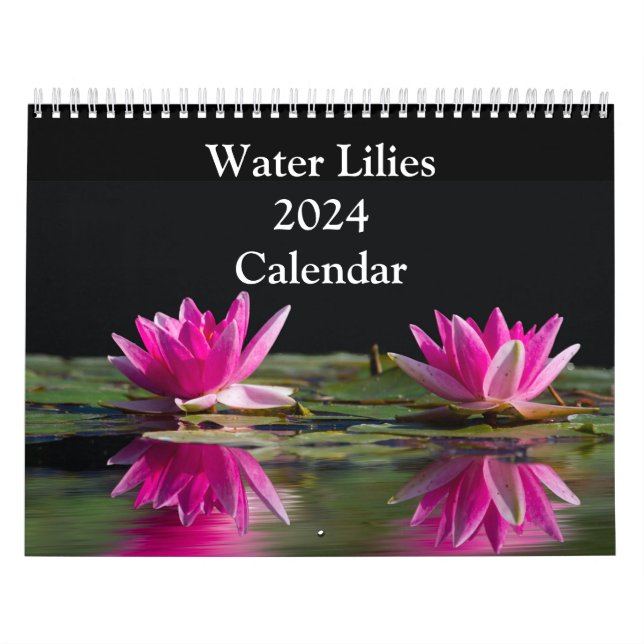 Calendario Water Lilies 2025 (Tapa)