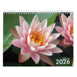 Calendario Water Lilies Calendar 2026
