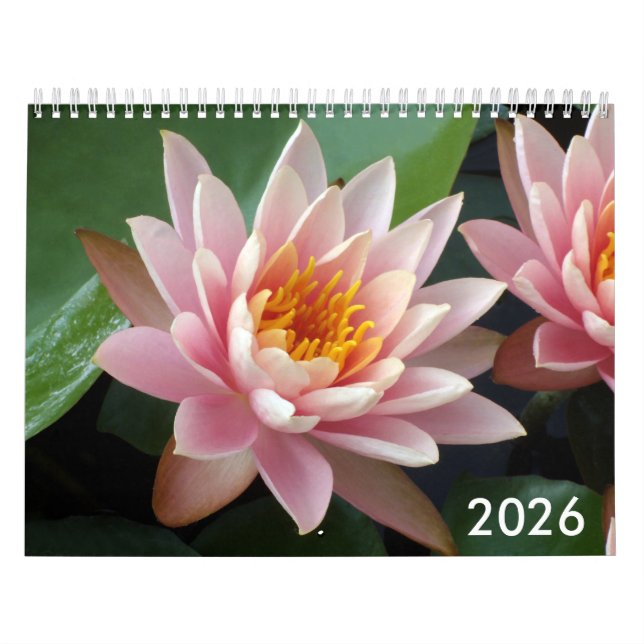 Calendario Water Lilies Calendar 2026 (Tapa)
