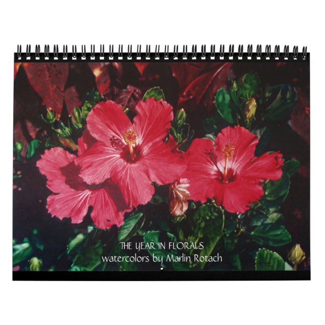 Calendario Watercolor Flowers Calendar (Tapa)