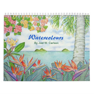 Calendario Watercolours