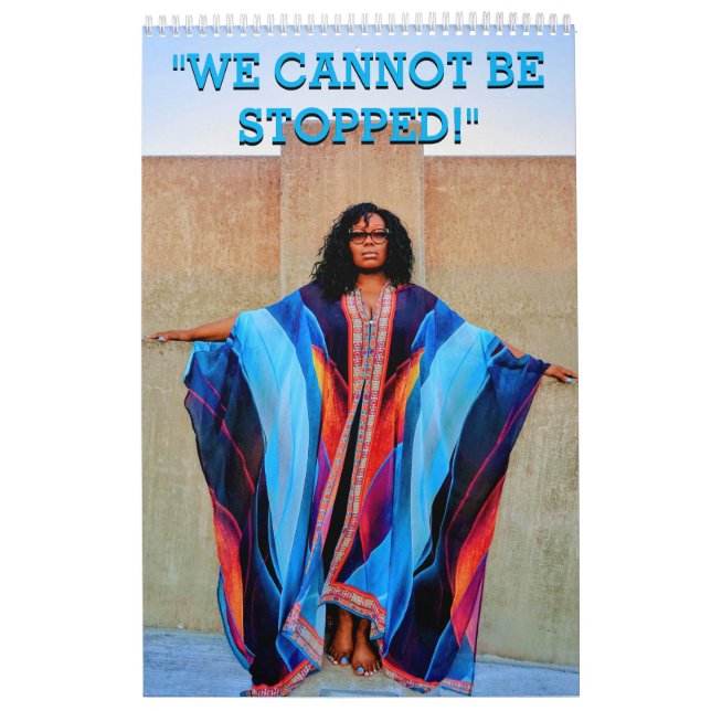 Calendario "WE CANNOT BE STOPPED!" - Fashion Calendar (Tapa)