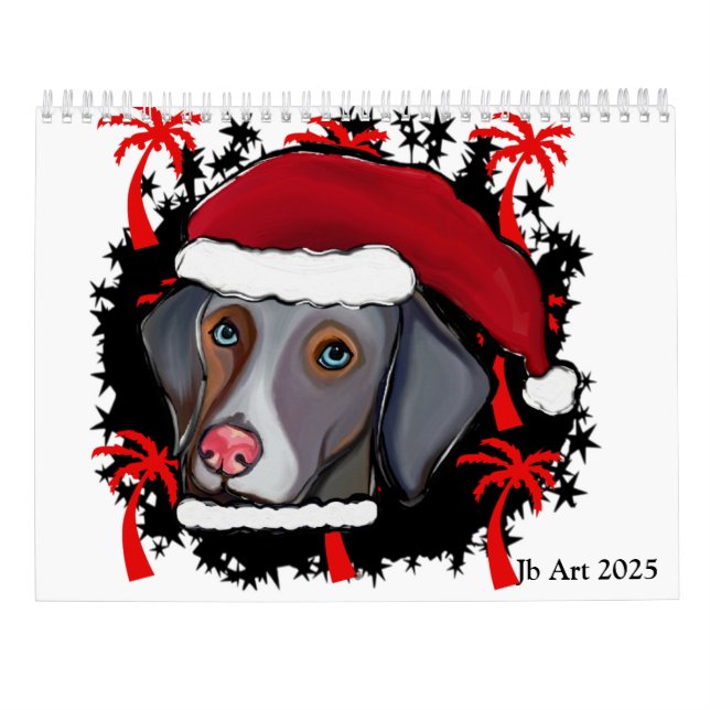 CALENDARIO WEIMARANER (Reverso)