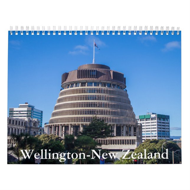 Calendario Wellington-New Zealand Calendar (Tapa)