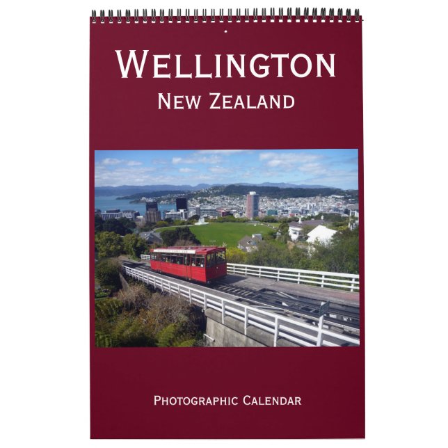 Calendario Wellington Nueva Zelanda (Tapa)
