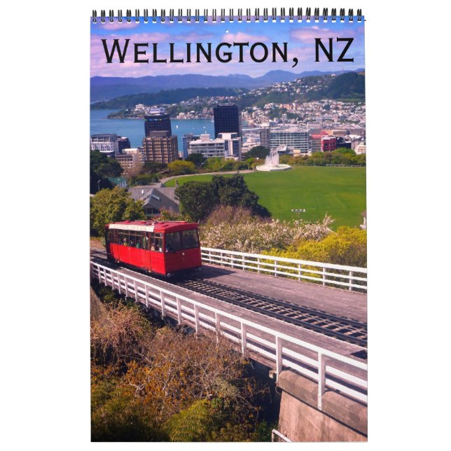 Calendario wellington nueva zelanda (Tapa)