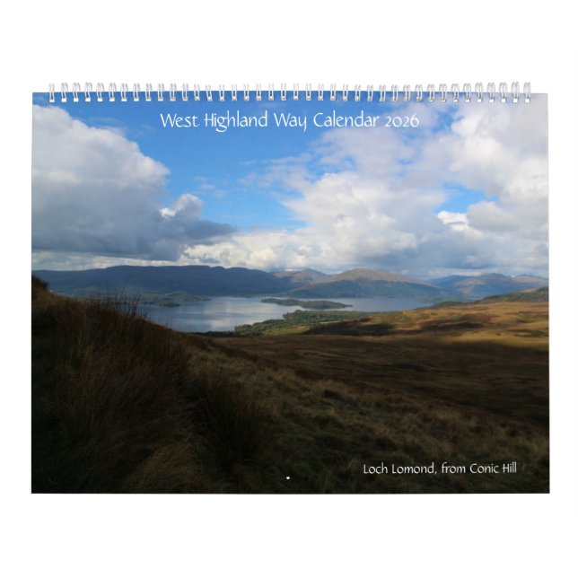 Calendario West Highland Way 2026 (Tapa)
