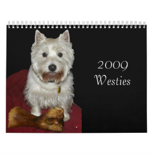 Calendario Westies 2009