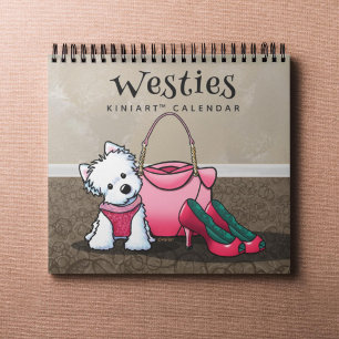 Calendario Westies de KiniArt