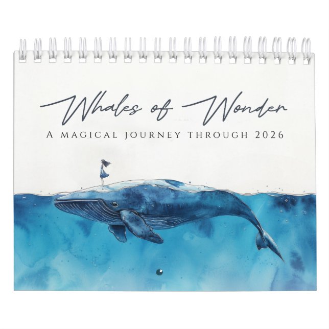 Calendario Whales of Wonder (Tapa)