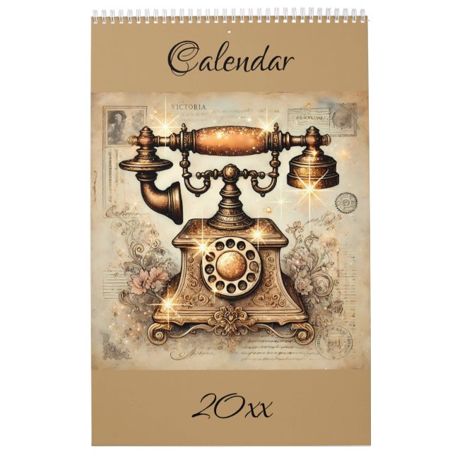 Calendario Whimsical Victorian Steampunk (Tapa)