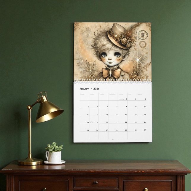Calendario Whimsical Victorian Steampunk (Subido por el creador)