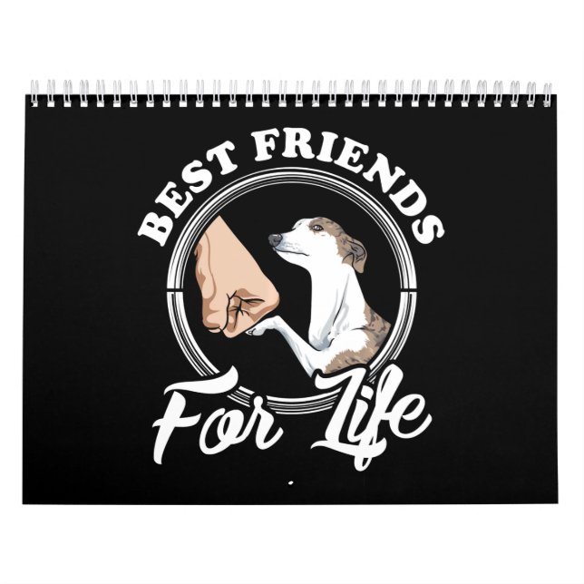 Calendario Whippet Lover Regalos Whippet Aovers Sweat (Tapa)