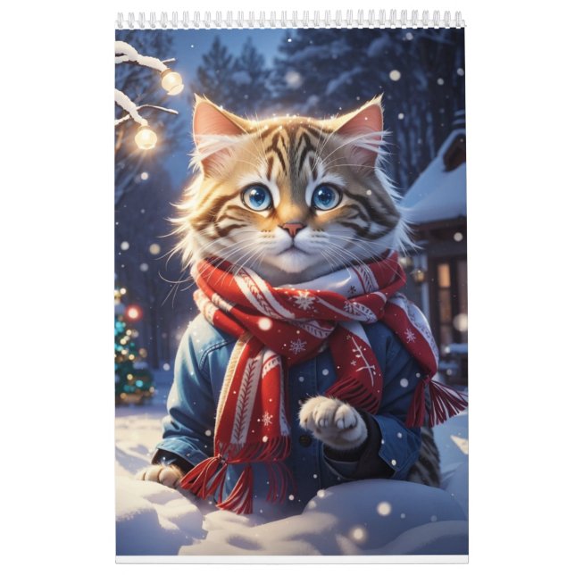 Calendario Whiskers & Whimsy - Un año de vuelo en línea (Tapa)