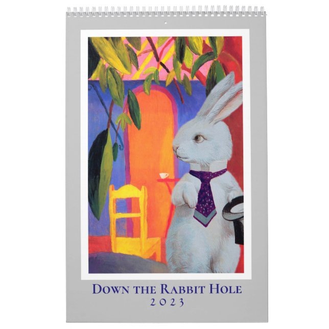 Calendario White Rabbit Meets Master Artists 2023 Calendar (Tapa)