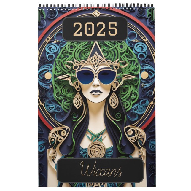 Calendario Wiccans 2025 (Tapa)