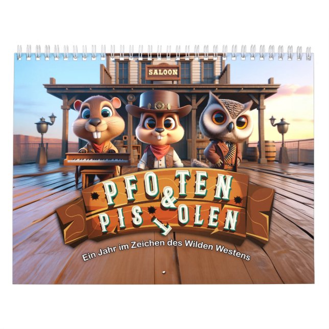 Calendario Wilder Westen Kalender  (Tapa)