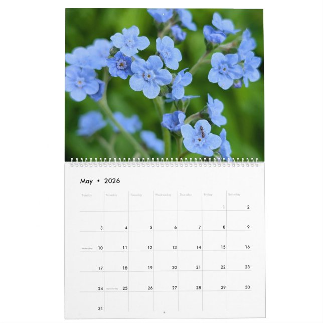 Calendario Wildflower Wonders – A Year of Natural Beauty (May 2026)
