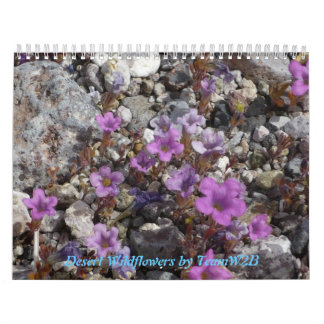 Calendario Wildflowers Calander del desierto