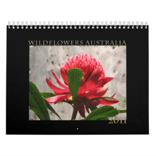 Calendario Wildflowers de Australia