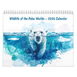 Calendario Wildlife of the Polar Worlds – 2026 Calendar