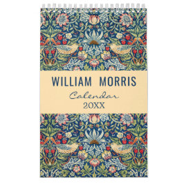 Calendario William Morris Art Design Floral