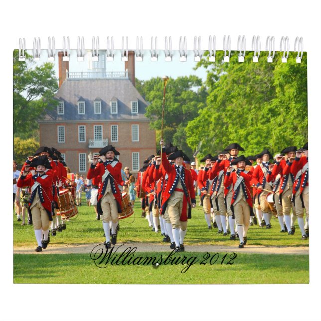 Calendario Williamsburg colonial 2012 (Tapa)