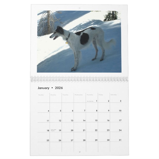 Calendario Windhounds de seda 2013 (Jan 2026)