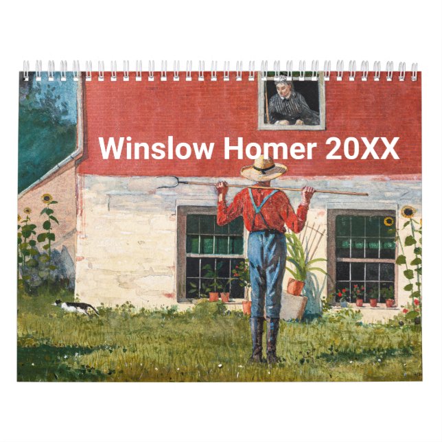 Calendario Winslow Homer Nature Classic (Tapa)