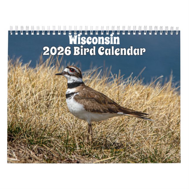 Calendario Wisconsin Birds Calendar 2026 (Tapa)