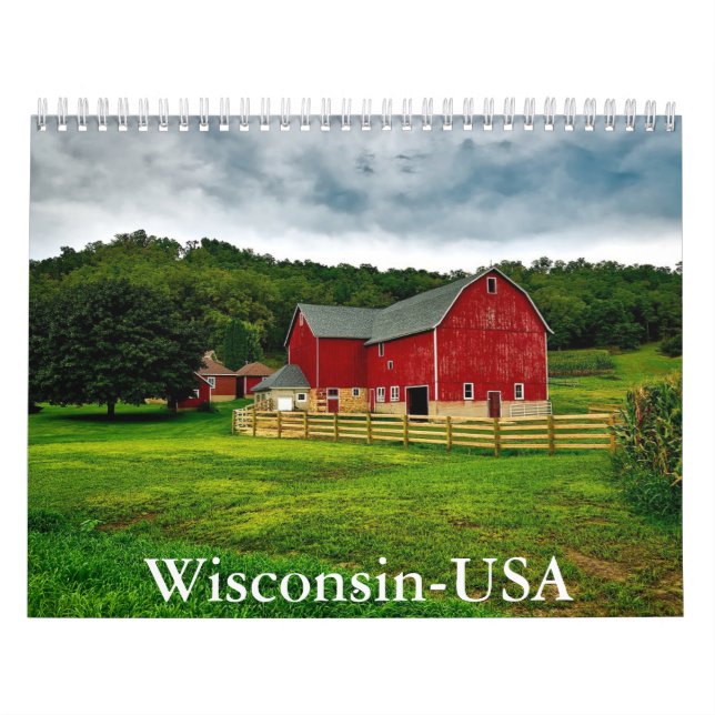 Calendario Wisconsin-USA (Tapa)