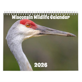 Calendario Wisconsin Wildlife Calendar 2026