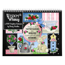 Calendario "Wisdom and Whimsy" 2026 Scripture Calendar