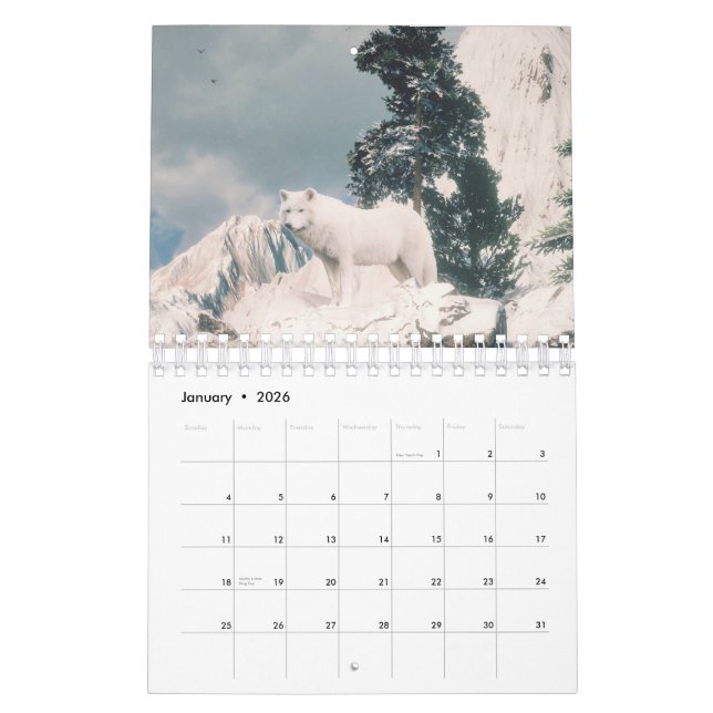 Calendario Wolf (Jan 2026)