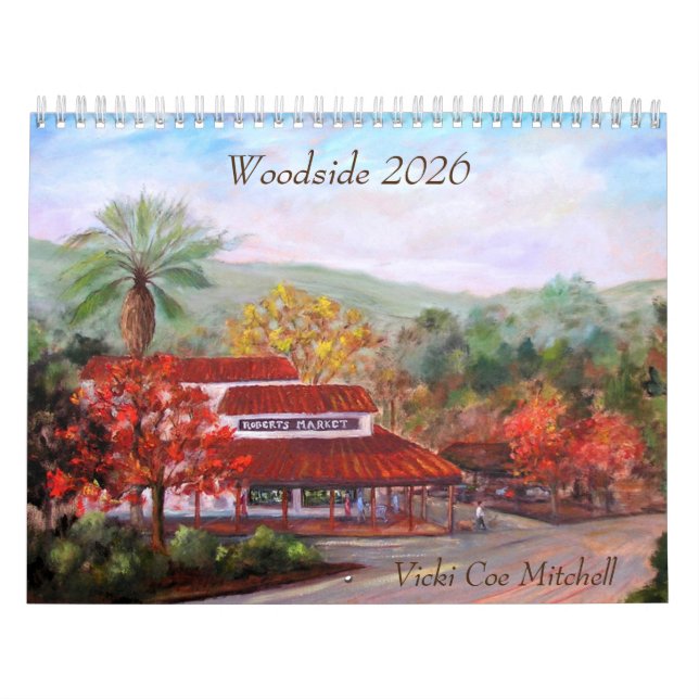 Calendario Woodside 2026 (Tapa)