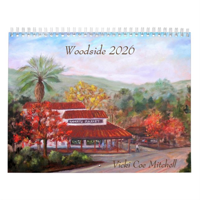Calendario Woodside 2026 Calendar (Tapa)