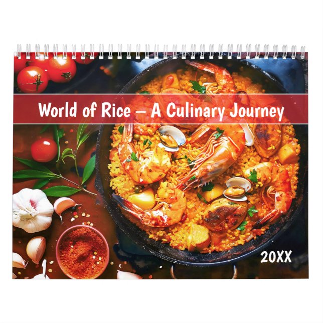 Calendario World of Rice – A Culinary Journey (Tapa)