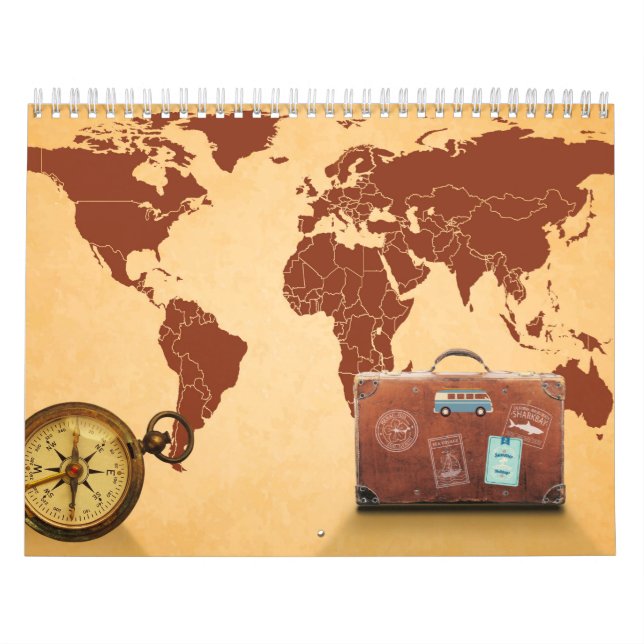 Calendario World Travel (Tapa)