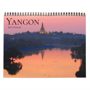Calendario Yangon Myanmar