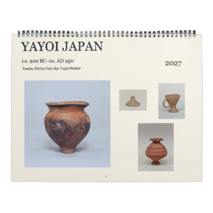 Calendario Yayoi Japón Doce Obras de Arte 2027