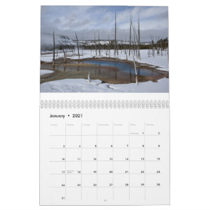 Calendario Yellowstone y Tetons