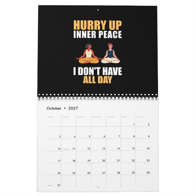 Calendario Yoga (Oct 2027)