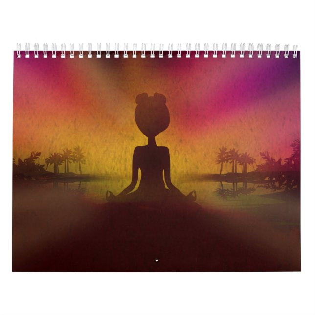 Calendario Yoga de la meditación (Tapa)