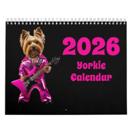 Calendario Yorkie Calendar